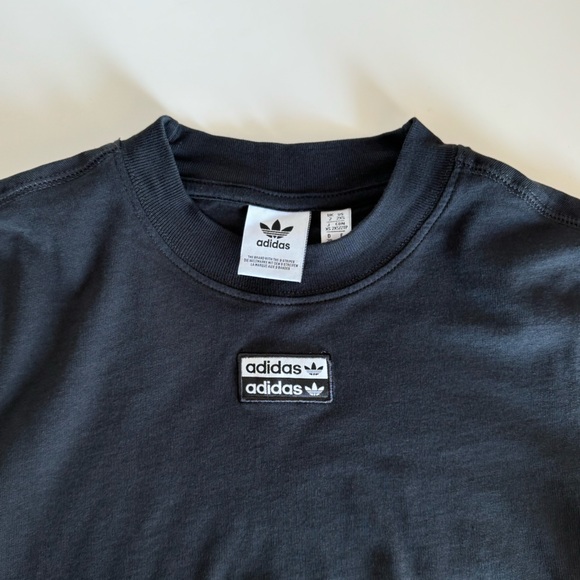 NWOT adidas Cropped Tee - Picture 8 of 13